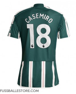 Günstige Manchester United Casemiro #18 Auswärtstrikot 2023-24 Kurzarm